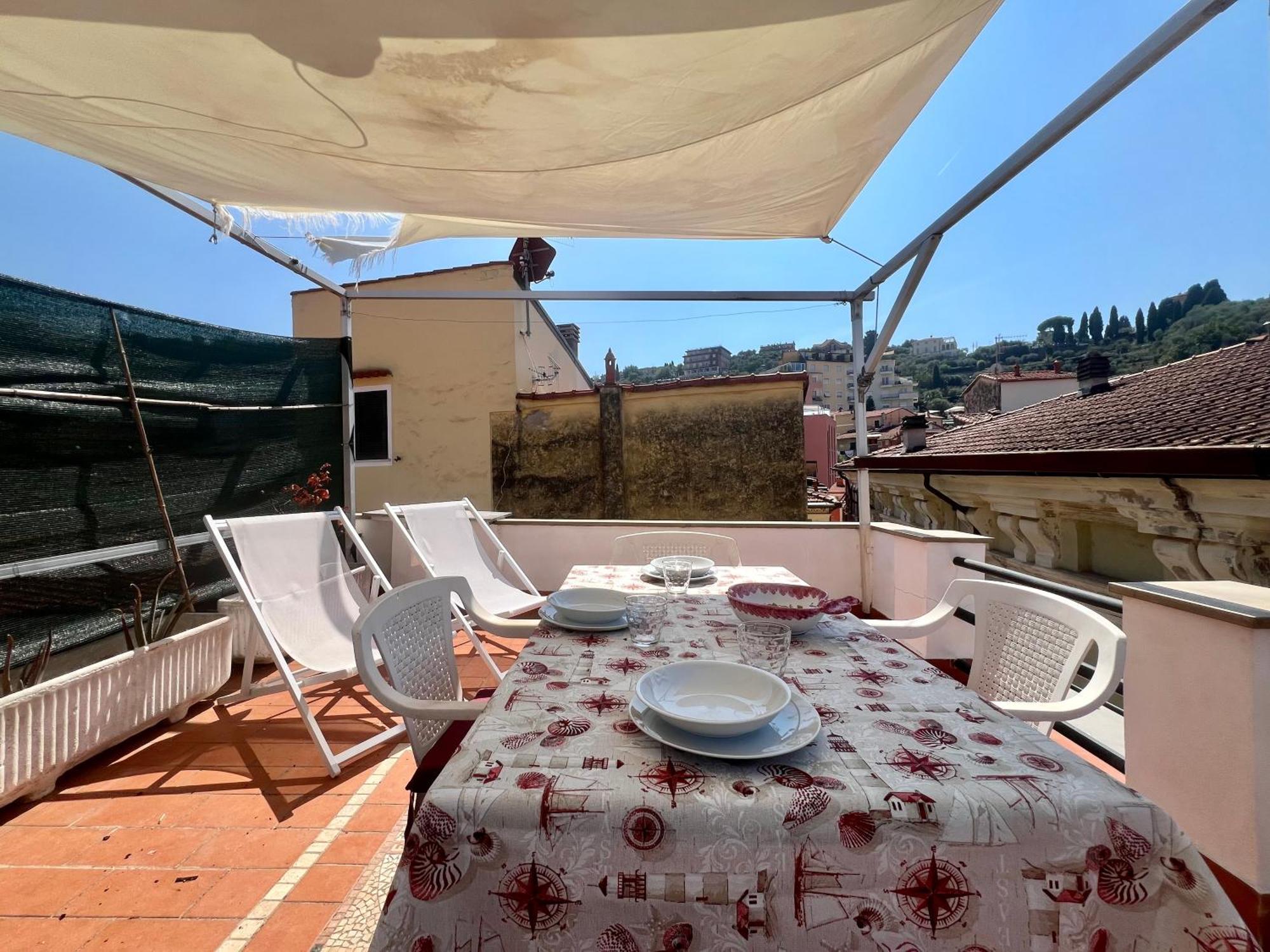 Ferienwohnung Terrazza Del Centro Lerici Exterior foto